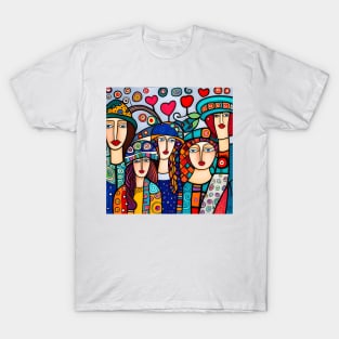 People wearing hats T-Shirt